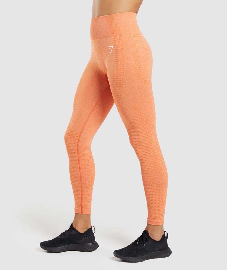 Leggins Gymshark Vital Seamless 2.0 Mujer Albaricoque Naranjas | CO 2880AHK